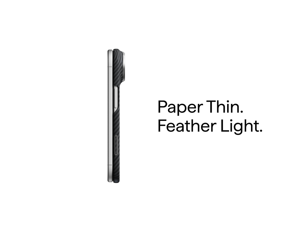 iPhone Duo,600D Black/Grey (Twill) (PitaTap™),Back Case Only