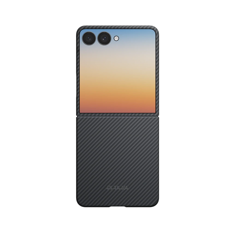 Samsung Galaxy Z Flip8,600D Black/Grey (Twill),Edge Case