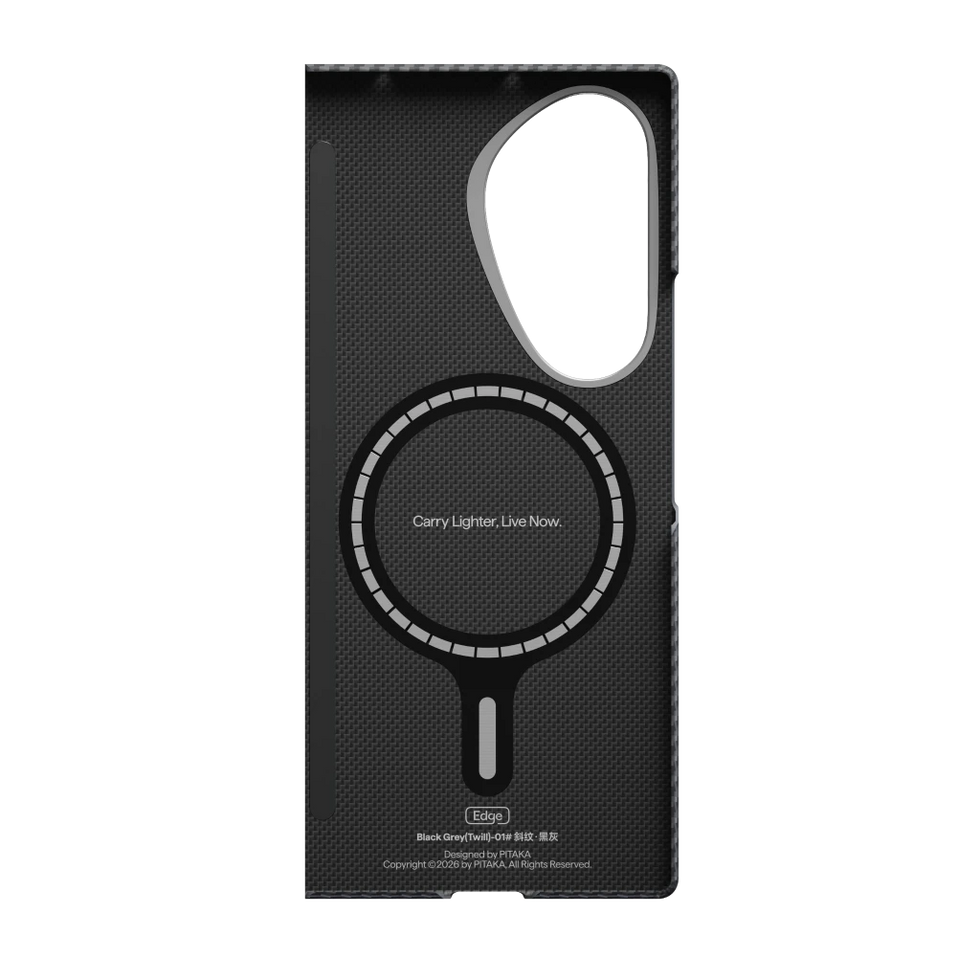 Samsung Galaxy Z Fold8 Ultra,600D Black/Grey (Twill),Edge Case