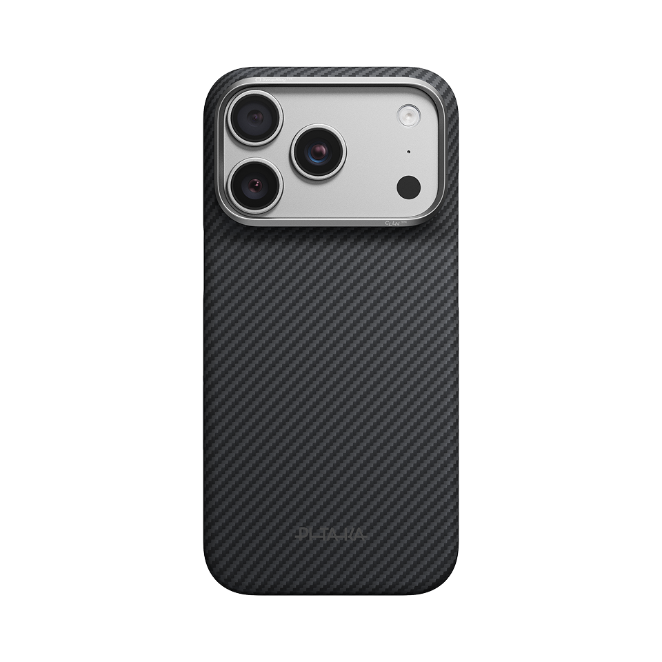 iPhone 18 Pro,600D Black/Grey (Twill) (PitaTap™)