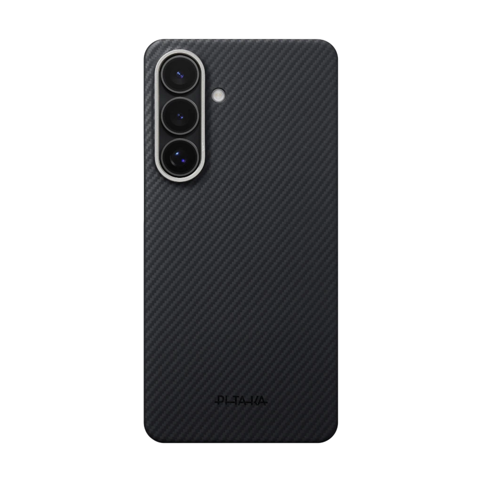 Samsung Galaxy S26 Plus+Samsung Galaxy S26,600D Black/Grey (Twill) (Aaron Button),Edge Case