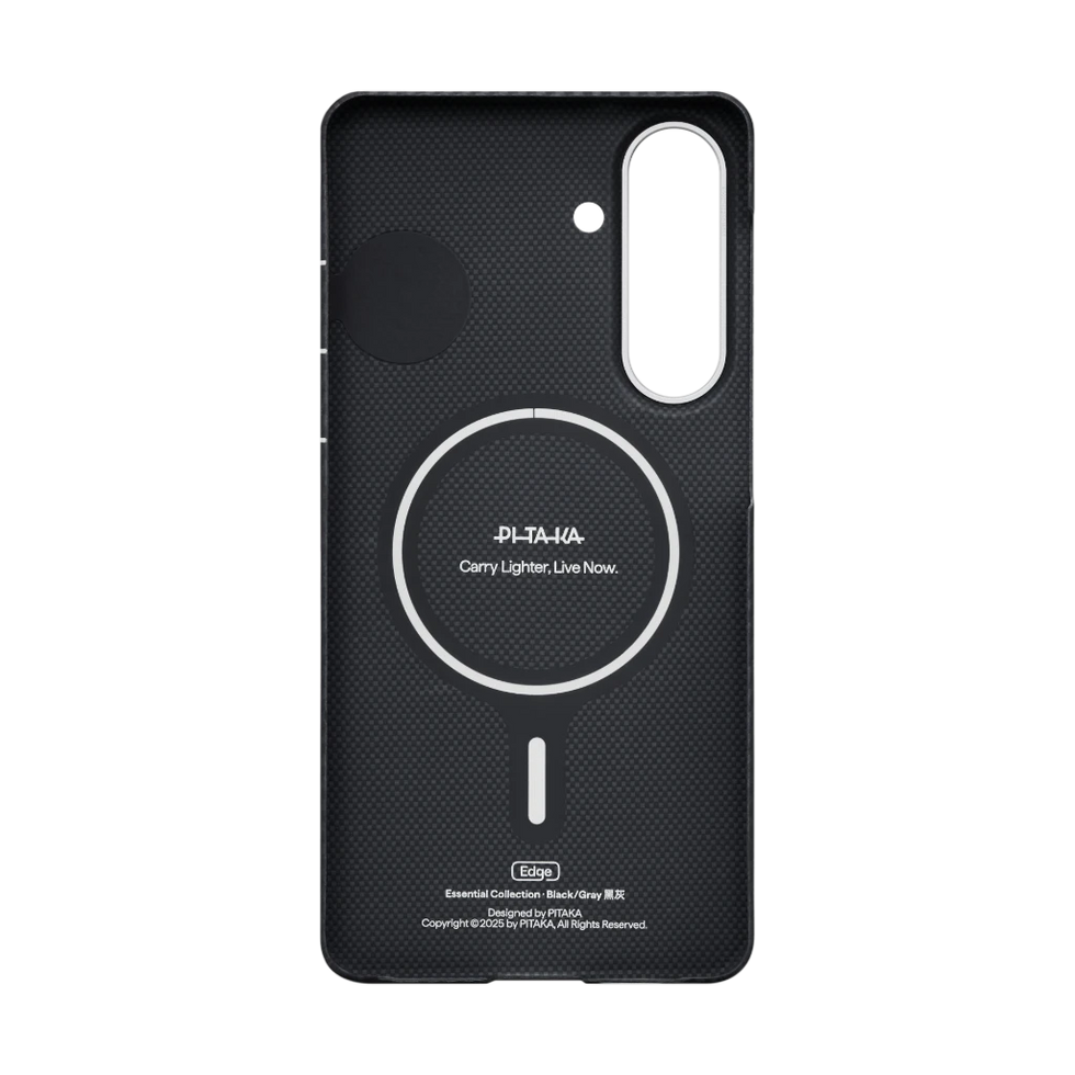 Samsung Galaxy S26 Plus+Samsung Galaxy S26,600D Black/Grey (Twill) (Aaron Button),Edge Case