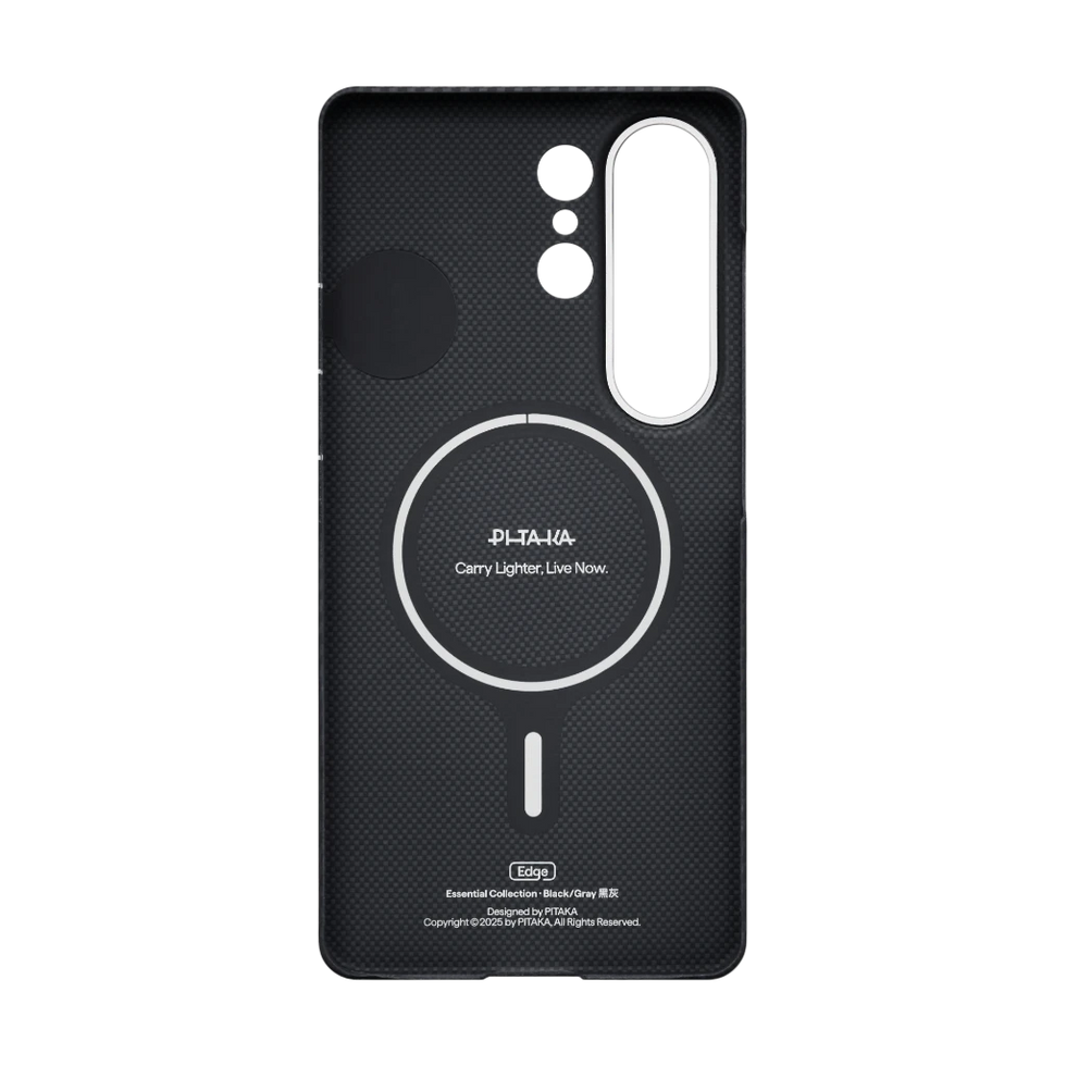 Samsung Galaxy S26 Ultra,600D Black/Grey (Twill) (Aaron Button),Edge Case