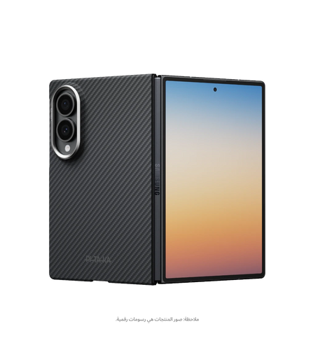 Samsung Galaxy Z Fold8 / 600D Black/Grey (Twill) / Edge Case