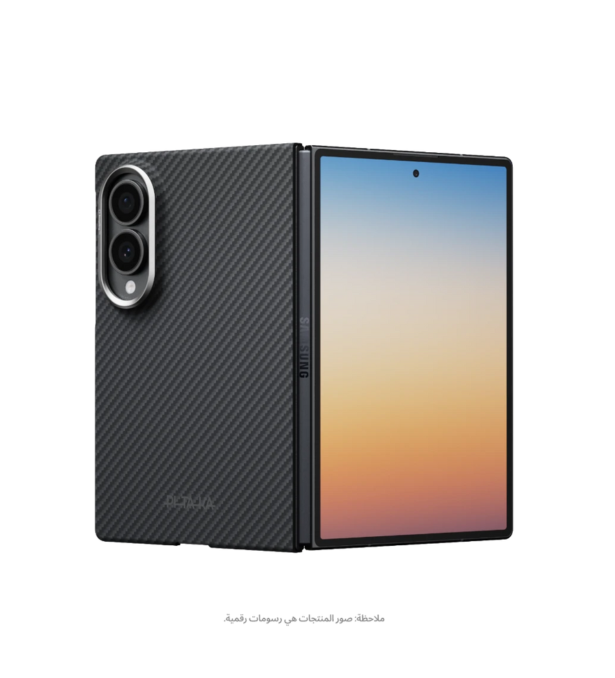 Samsung Galaxy Z Fold8,600D Black/Grey (Twill),Edge Case
