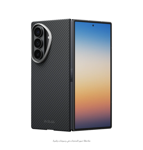 Samsung Galaxy Z Fold8 Ultra / 600D Black/Grey (Twill) / Edge Case