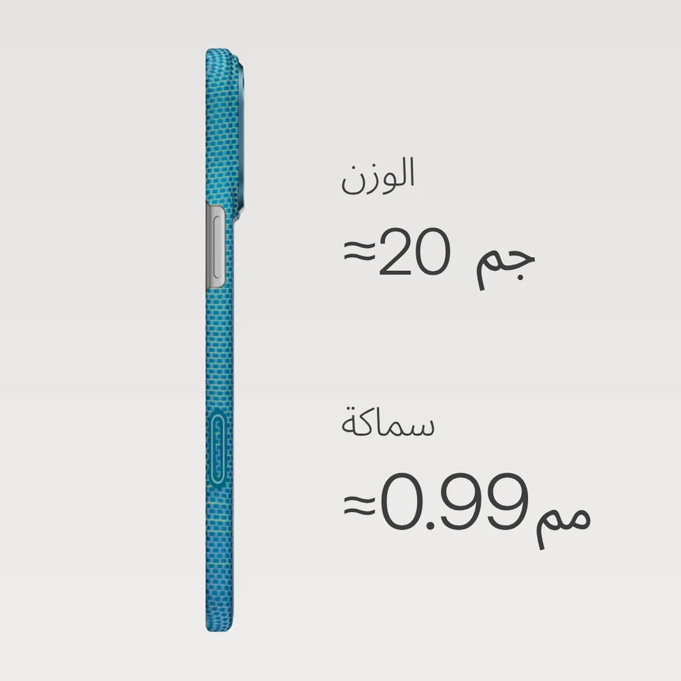 Lucid Blue (PitaTap™)+Lucid Blue,Ultra-Slim Case