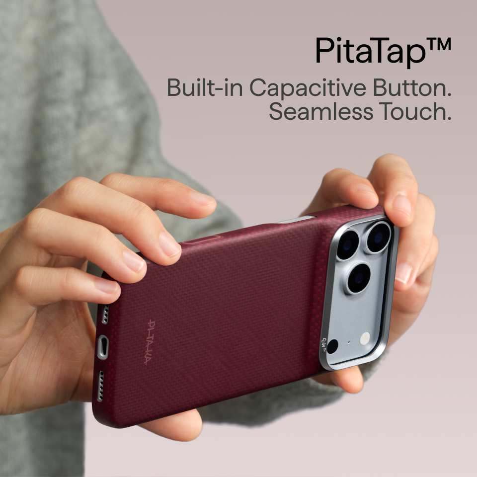 iPhone 18 Pro Max+iPhone 18 Pro,Burgundy (PitaTap™)