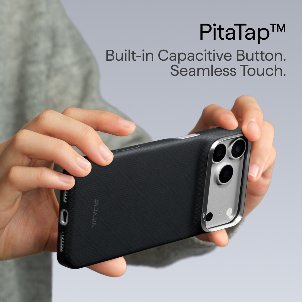 iPhone 18 Pro Max+iPhone 18 Pro,Lava Black (PitaTap™)