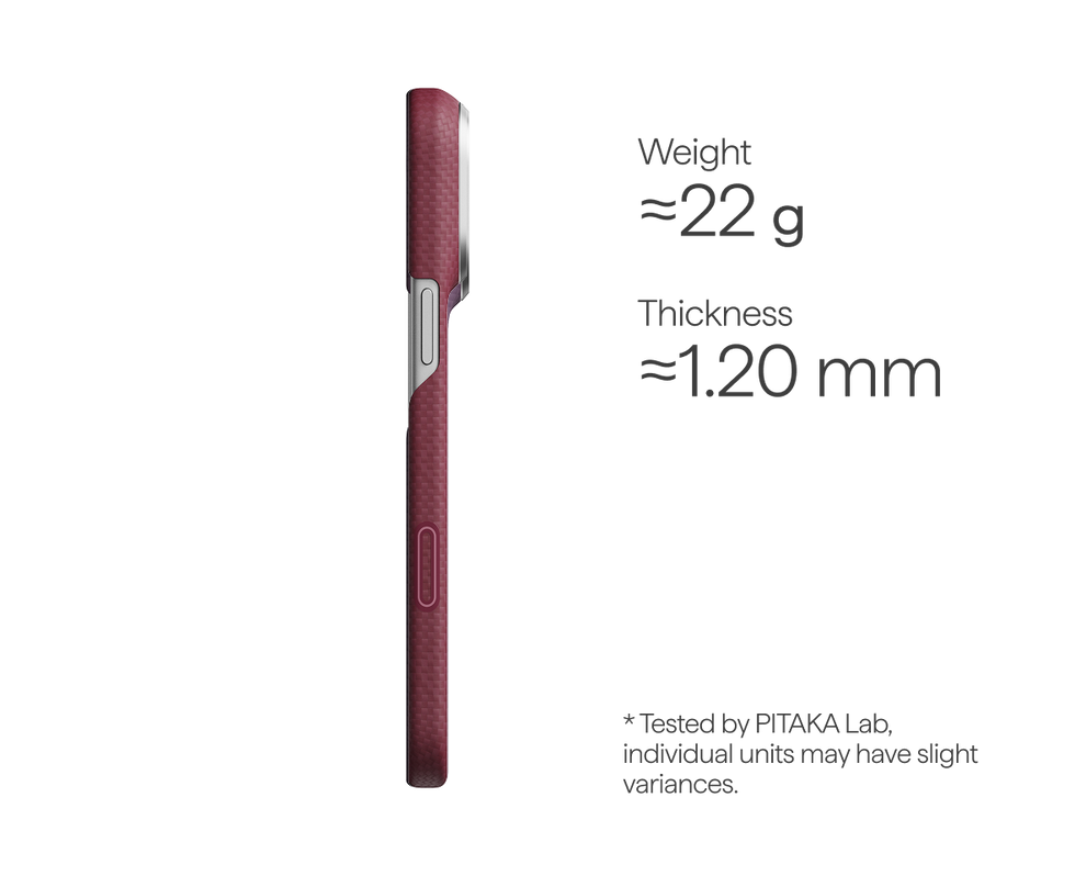 iPhone 18 Pro Max,Burgundy (PitaTap™)