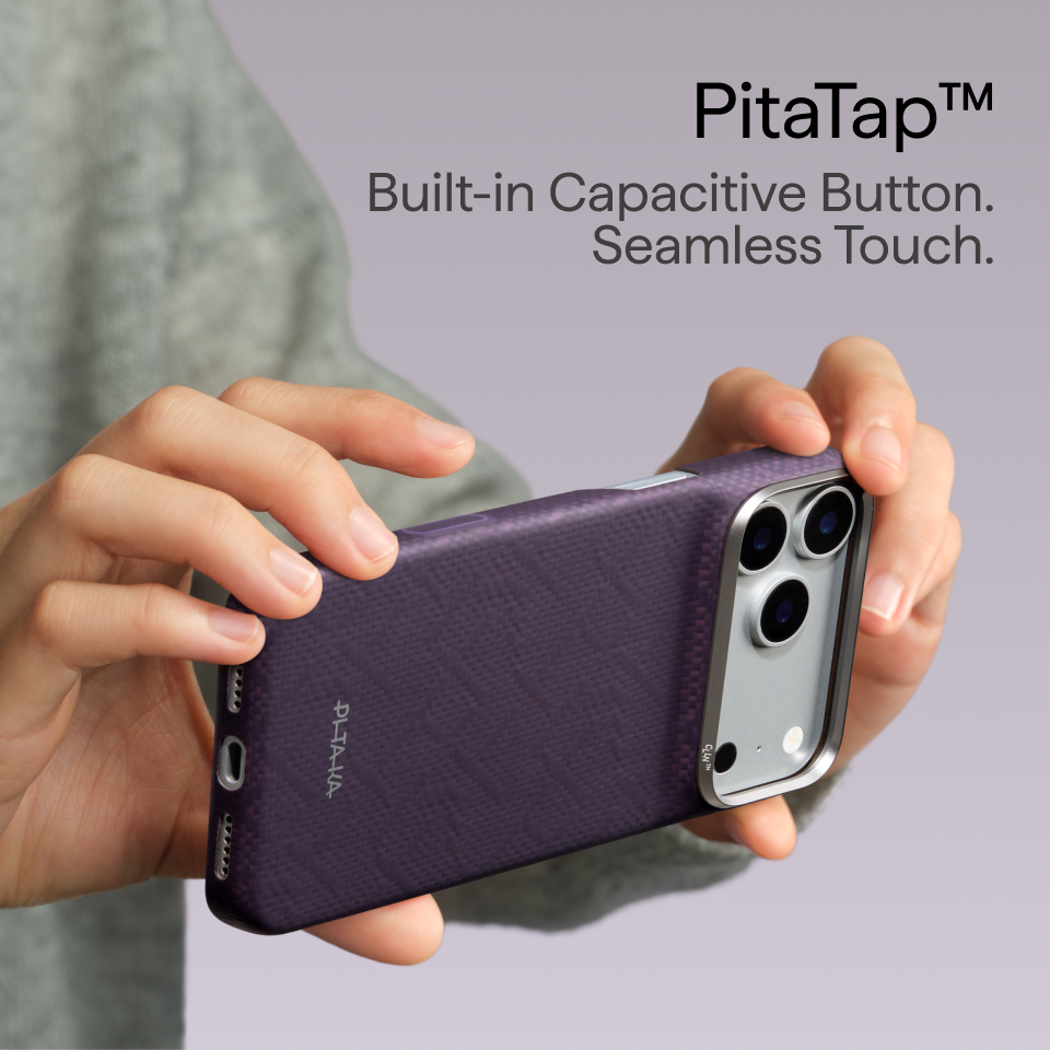 iPhone 18 Pro Max+iPhone 18 Pro,PTK Weaving - Charoite Purple (PitaTap™)