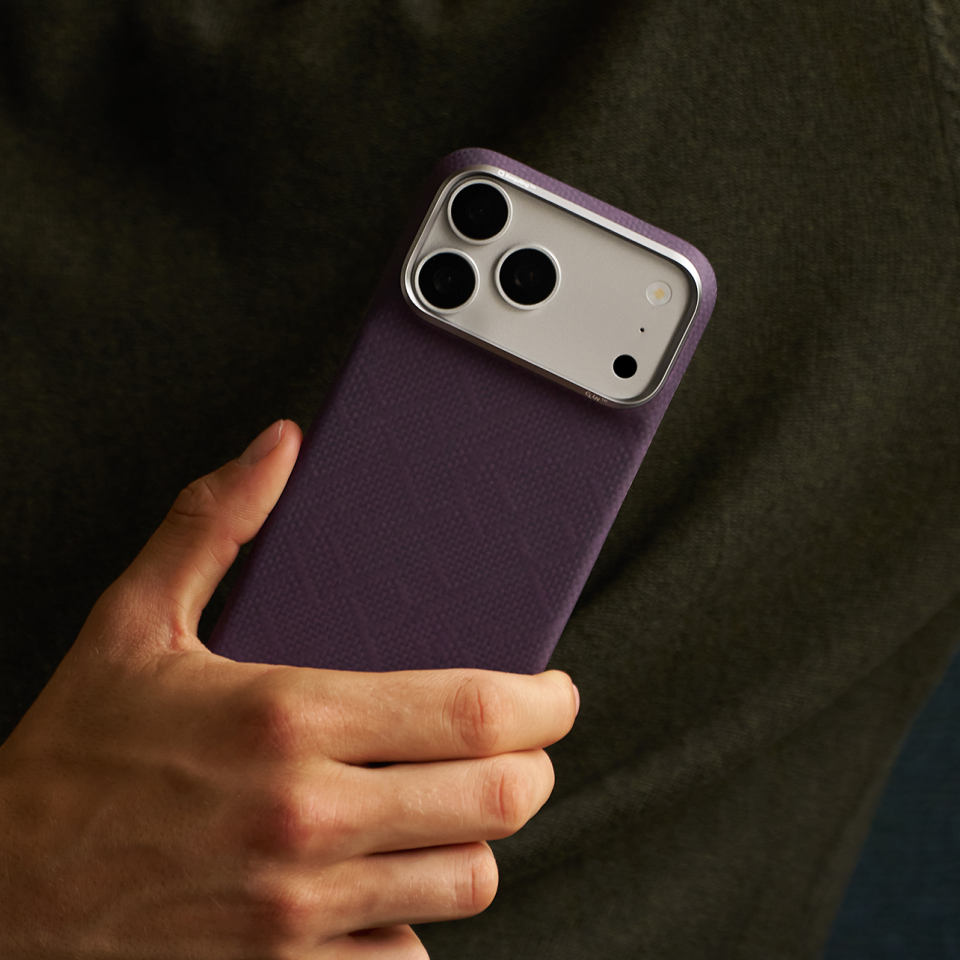 iPhone 18 Pro Max+iPhone 18 Pro,PTK Weaving - Charoite Purple (PitaTap™)