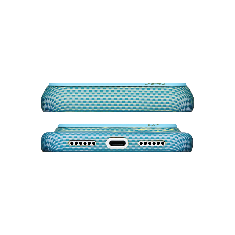iPhone 18 Pro Max+iPhone 18 Pro,Lucid Blue (PitaTap™)