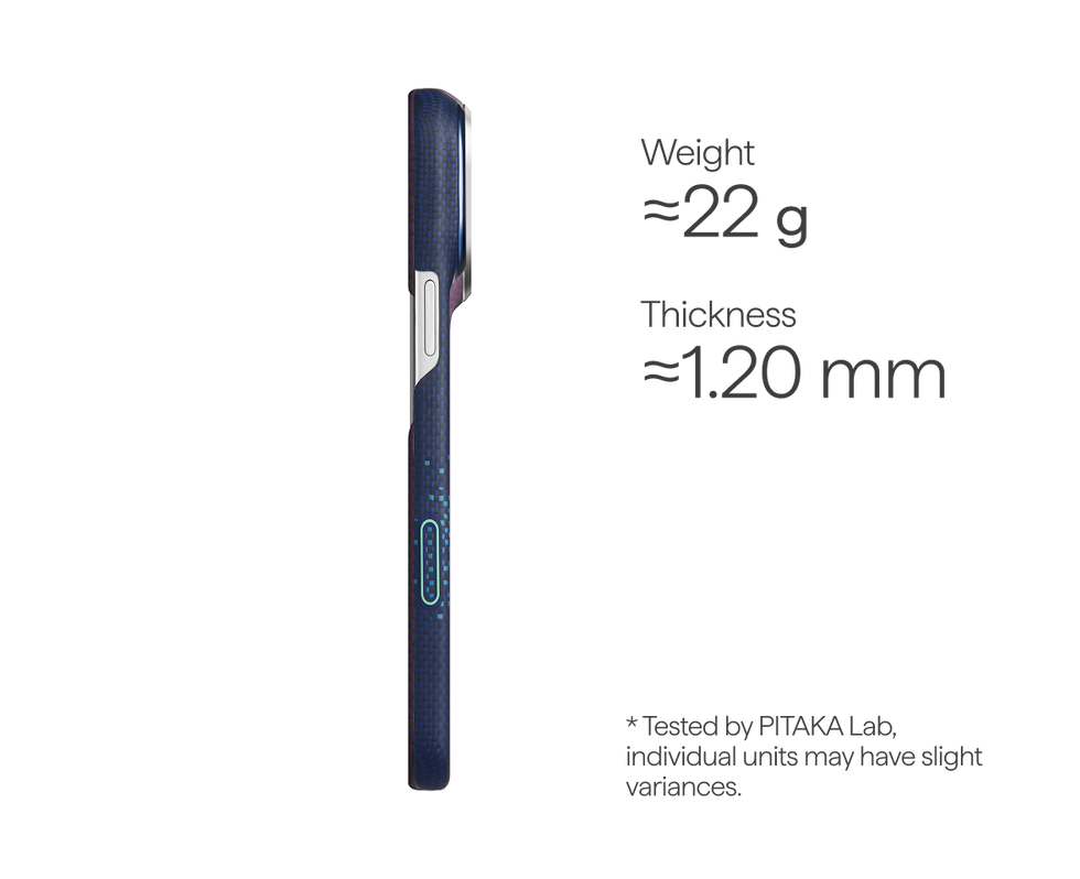 iPhone 18 Pro Max+iPhone 18 Pro,Nearfield Blue (PitaTap™)