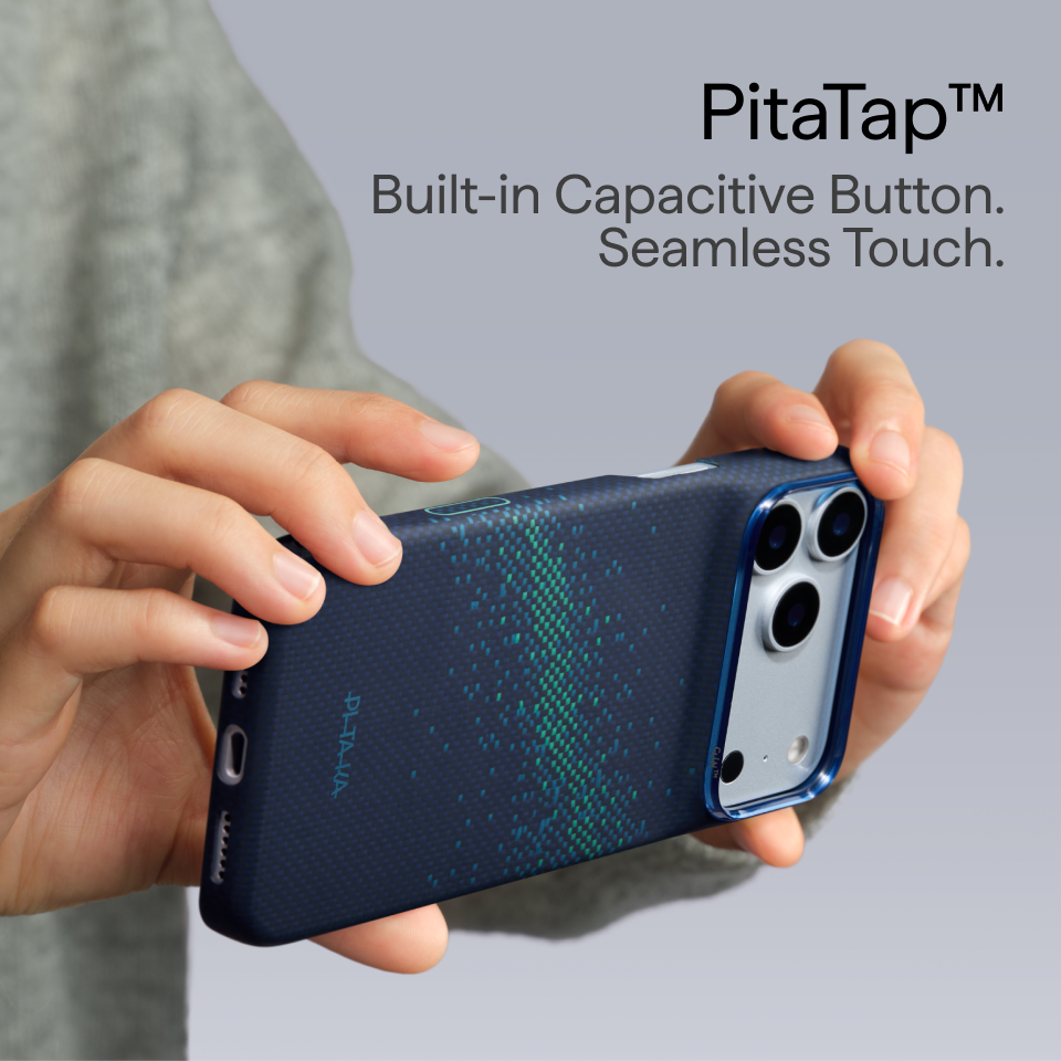iPhone 18 Pro Max+iPhone 18 Pro,Nearfield Blue (PitaTap™)
