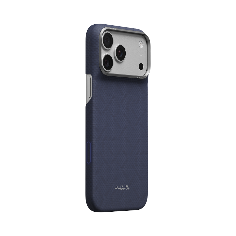 iPhone 18 Pro Max,PTK Weaving - Sapphire Blue (PitaTap™)