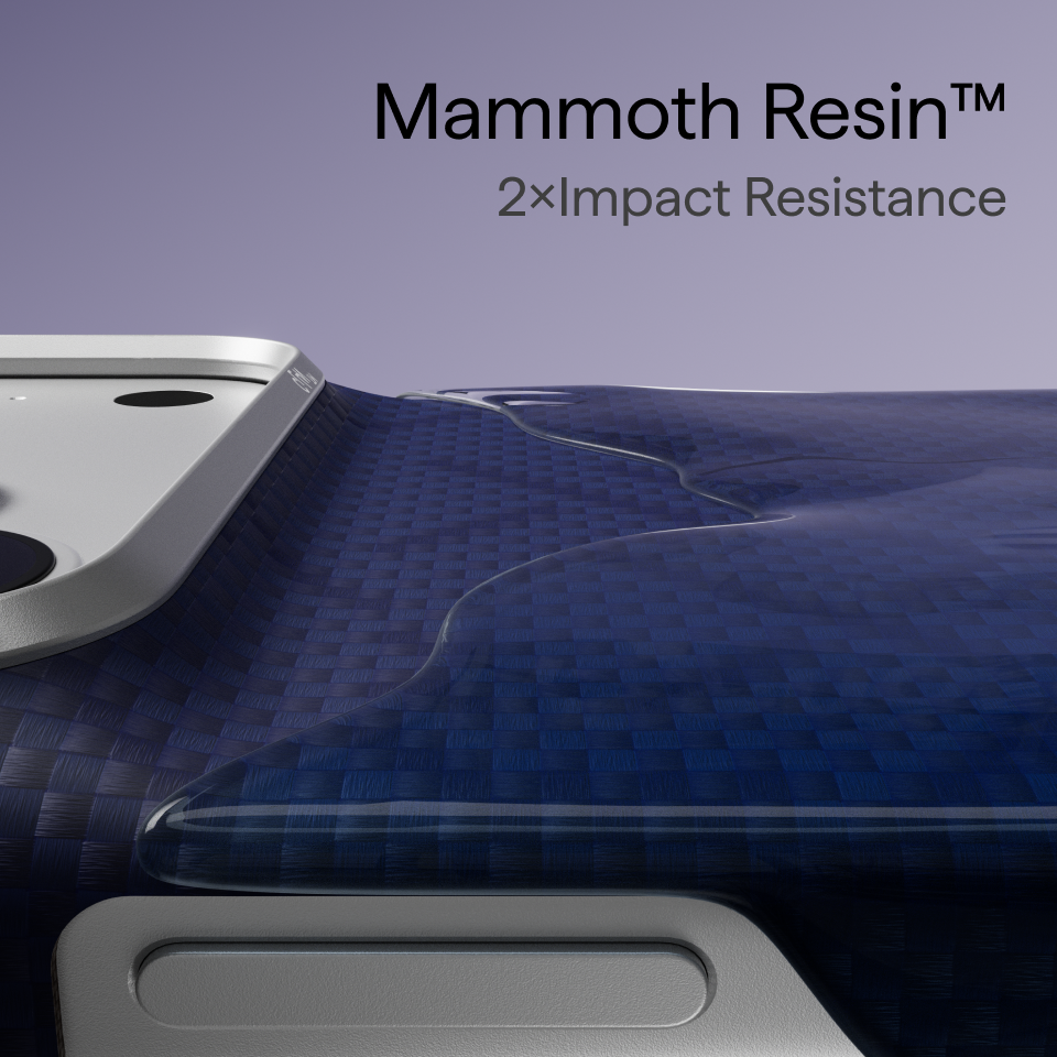 iPhone 18 Pro Max+iPhone 18 Pro,PTK Weaving - Sapphire Blue (PitaTap™)