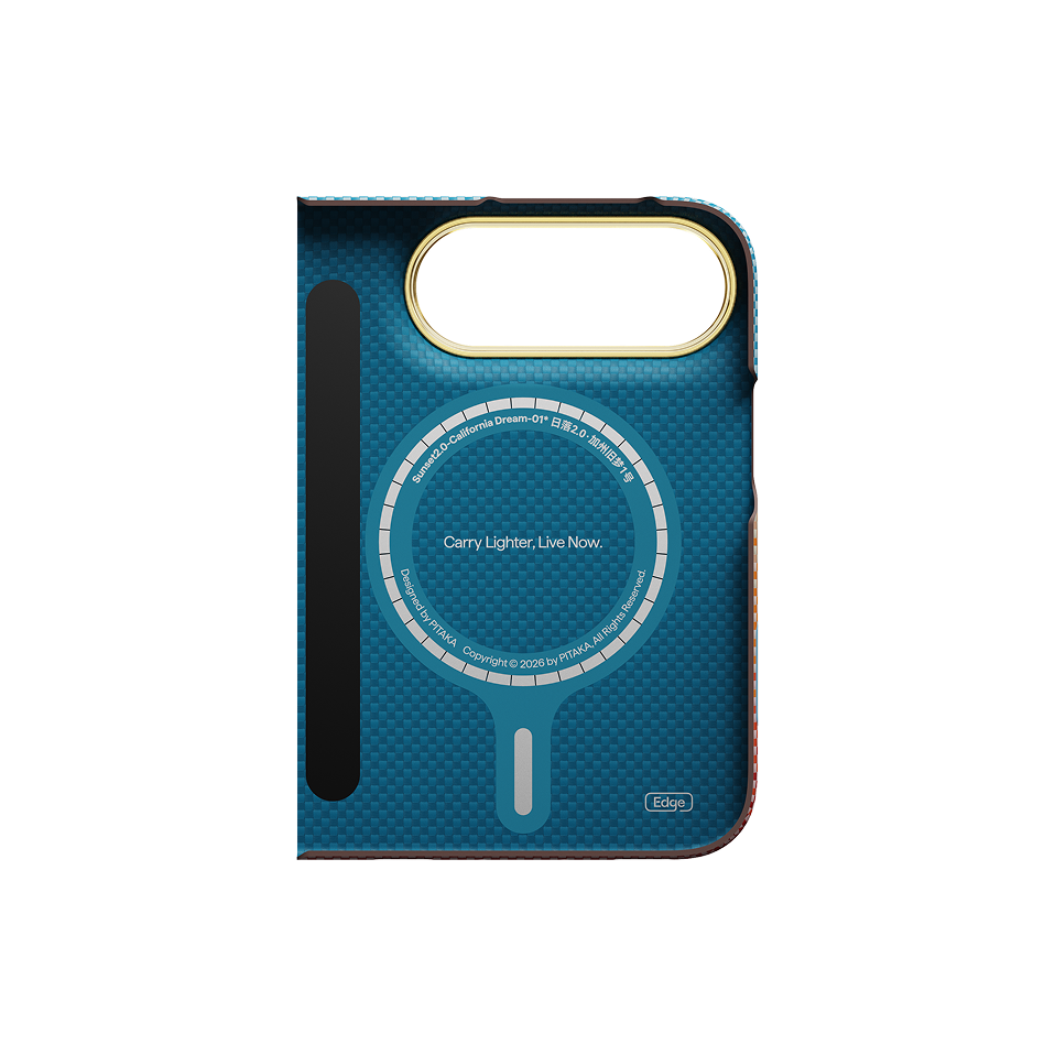 iPhone Duo,California Dream-01 (PitaTap™),Back Case Only+Suite Case Without Hinge