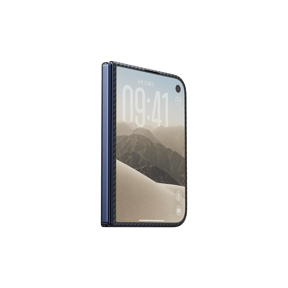 iPhone Duo,600D Black/Grey (Twill) (PitaTap™),Suite Case Without Hinge