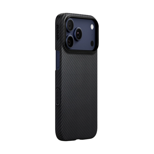 iPhone 17 Pro Max / Black/Grey (PitaTap™) / Ultra-Slim Case