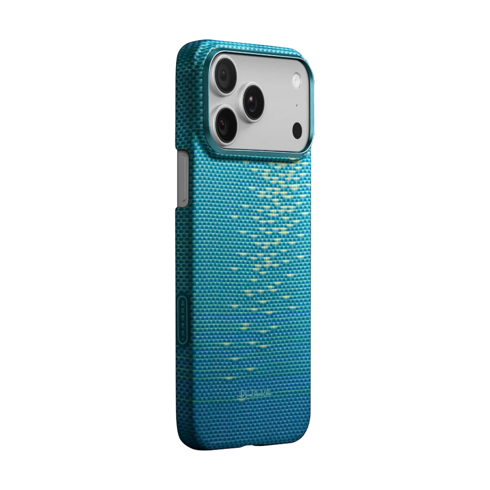 iPhone 17 Pro+iPhone 17 Pro Max,Lucid Blue (PitaTap™),Ultra-Slim Case