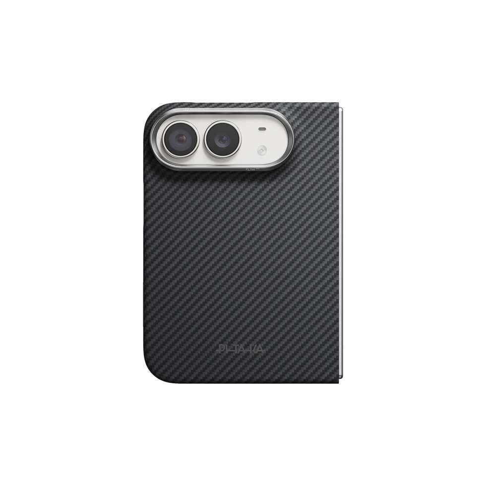iPhone Duo,600D Black/Grey (Twill) (PitaTap™),Back Case Only
