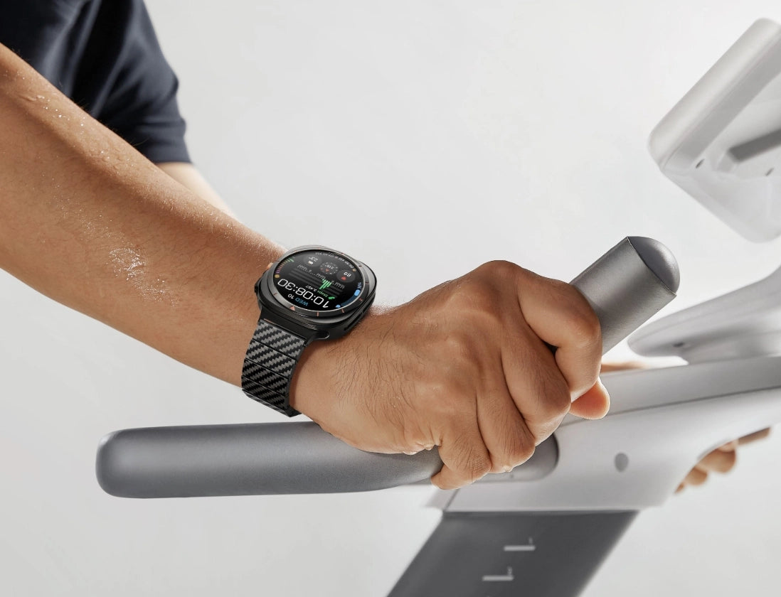 سوار ساعة من ألياف الكربون لساعة جالاكسي