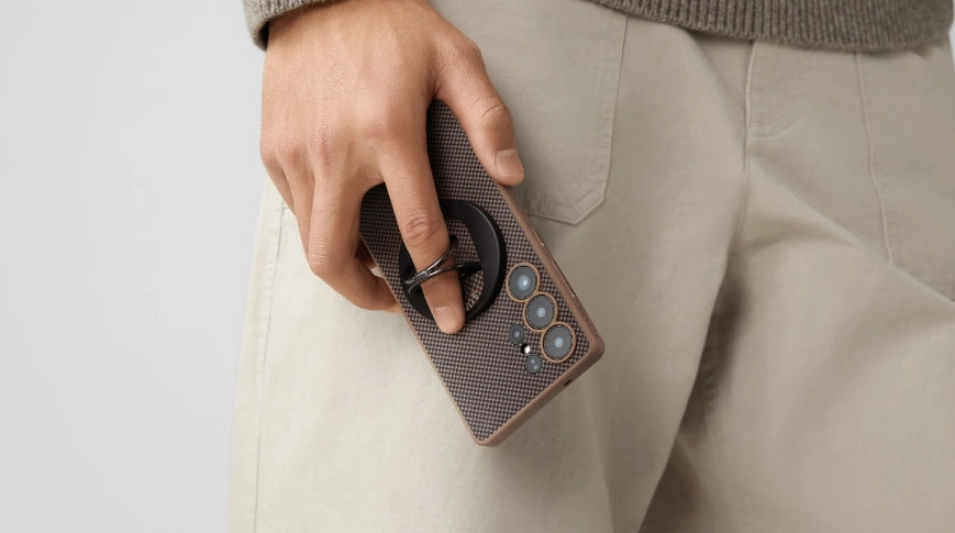 غطاء PinButton لهاتفي Samsung Galaxy S25 / S24 Ultra