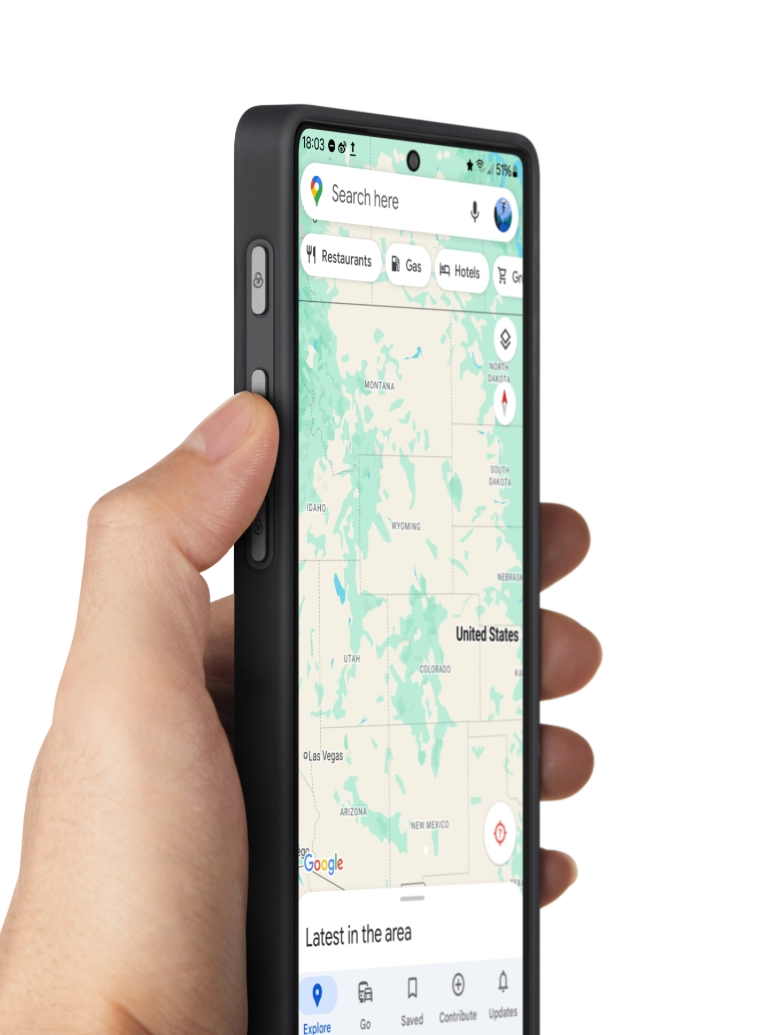 غطاء PinButton لهاتفي Samsung Galaxy S25 / S24 Ultra