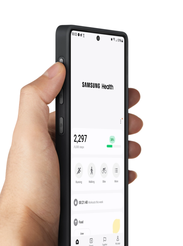 غطاء PinButton لهاتفي Samsung Galaxy S25 / S24 Ultra