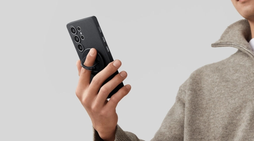 غطاء PinButton لهاتفي Samsung Galaxy S25 / S24 Ultra